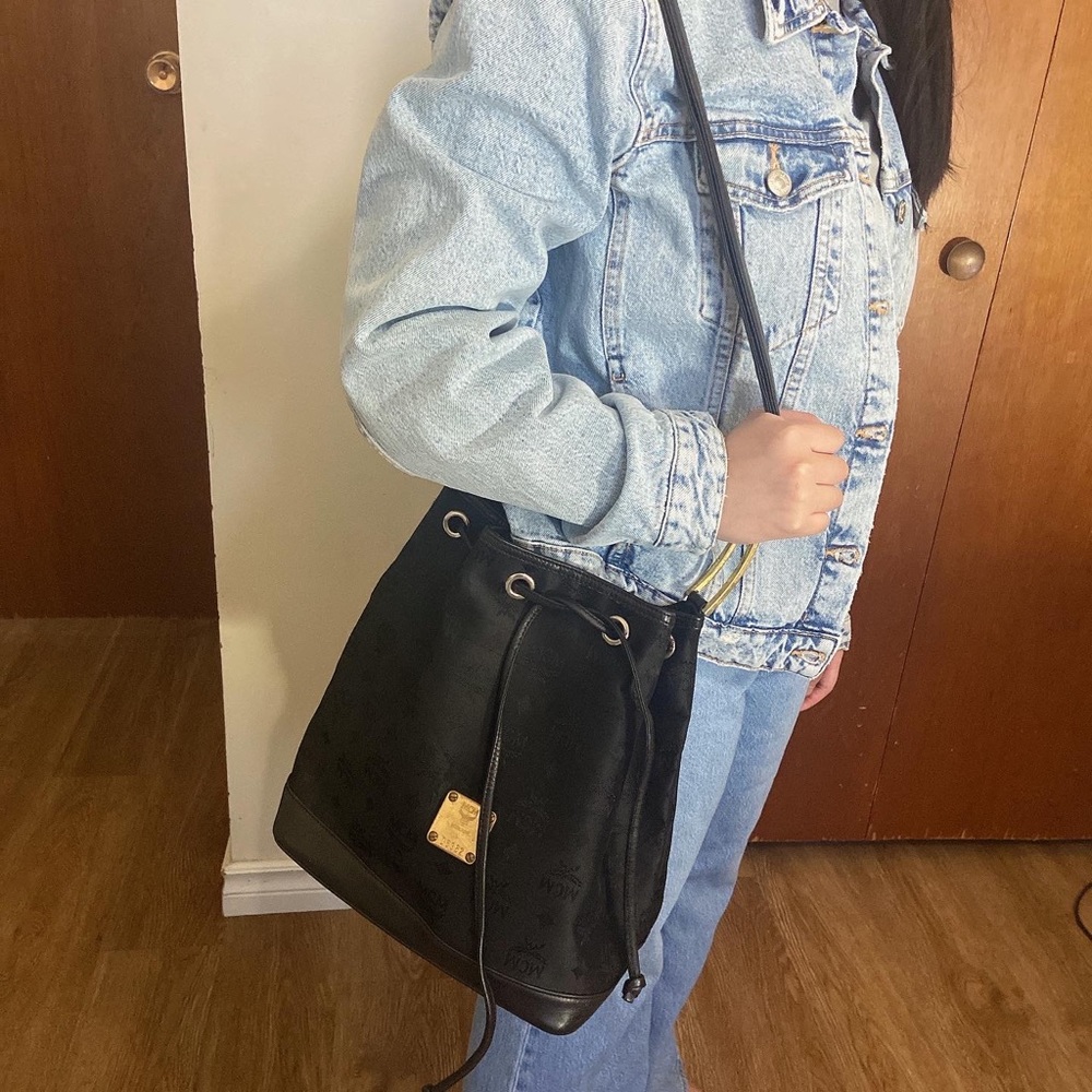 MCM bucket bag